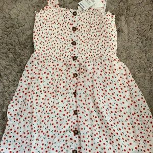 Sienna Sky floral spring dress with buttons